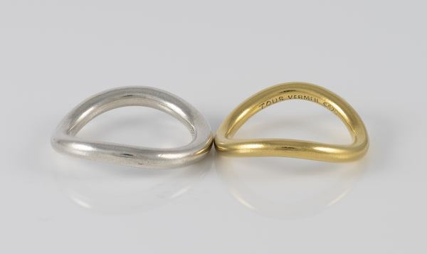 Pack de Anillos Tous plata 925 Hav Bicolor