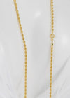 Cadena cordón oro amarillo 18k 60cm
