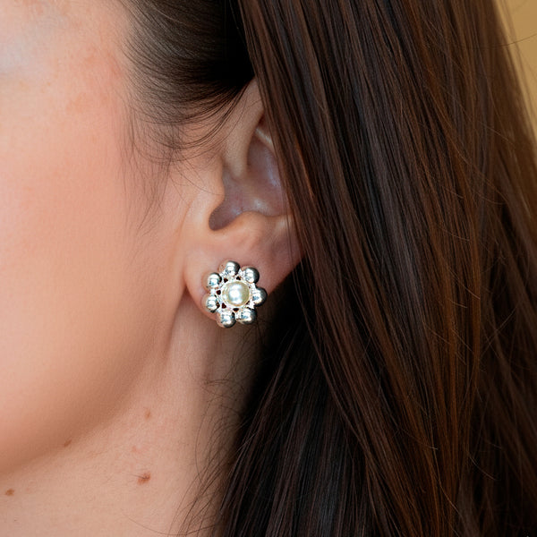 Pendientes Tous de plata 925 y perlas Sugar Party