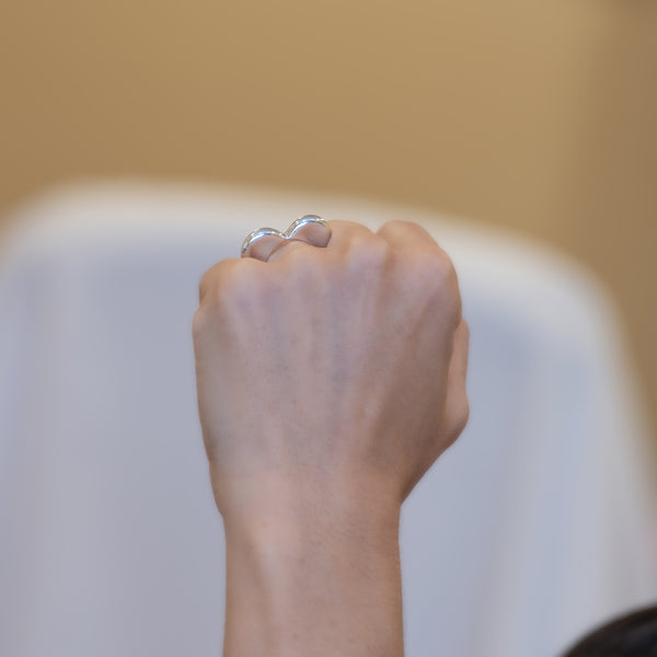 Anillo Tous de plata 925 New Sweet Dolls forma Corazón