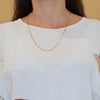 Cadena de oro 18k 750 60cm