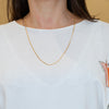 Cadena de oro 18k 750 60cm