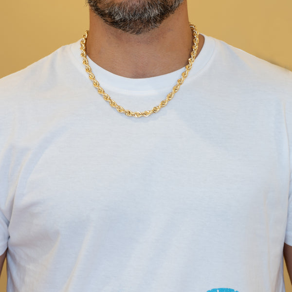 Cadena cordón oro 18k 750 50cm