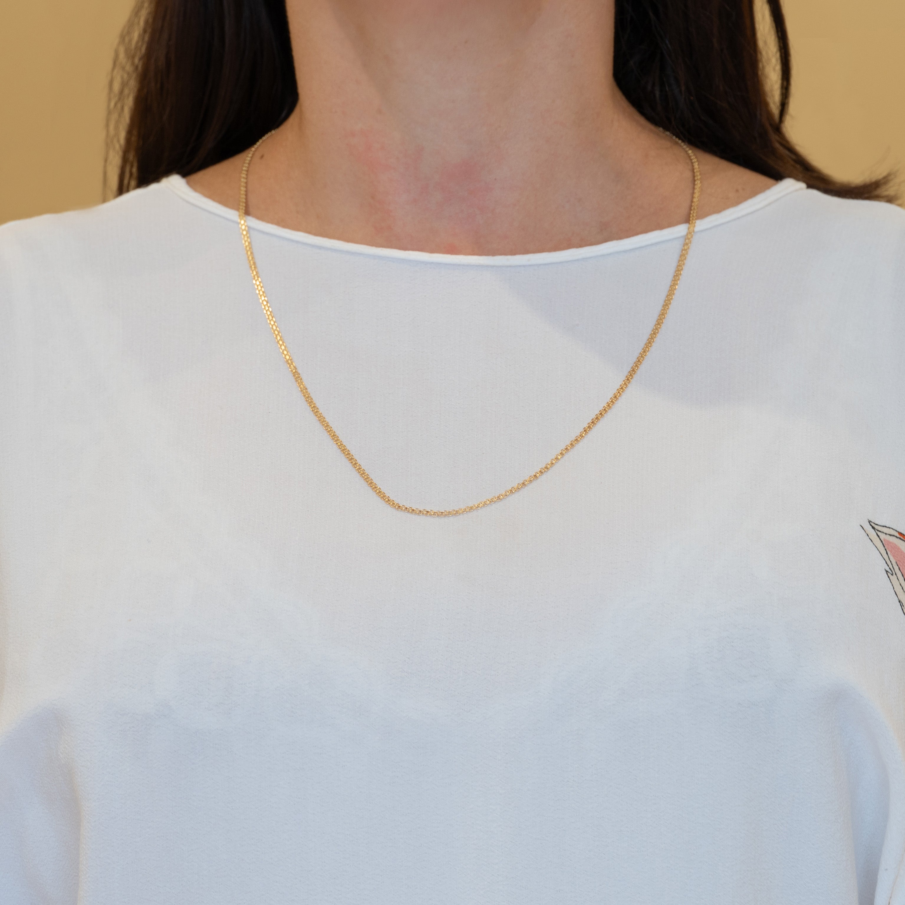 Cadena bismark oro 18k 750 60cm