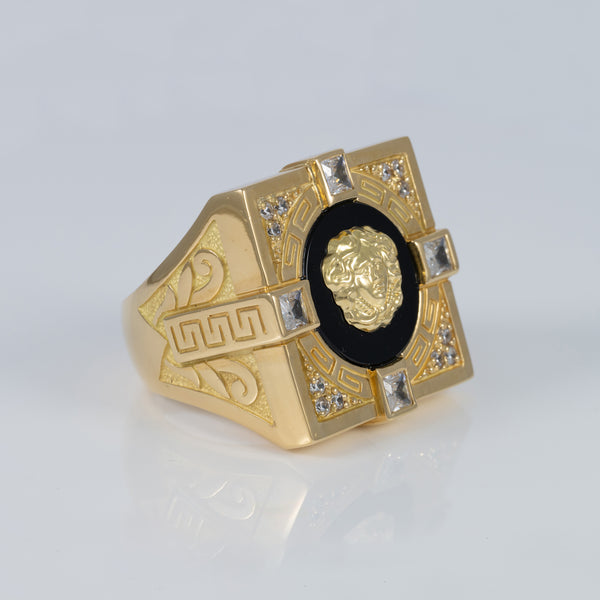 Anillo de oro amarillo 18k