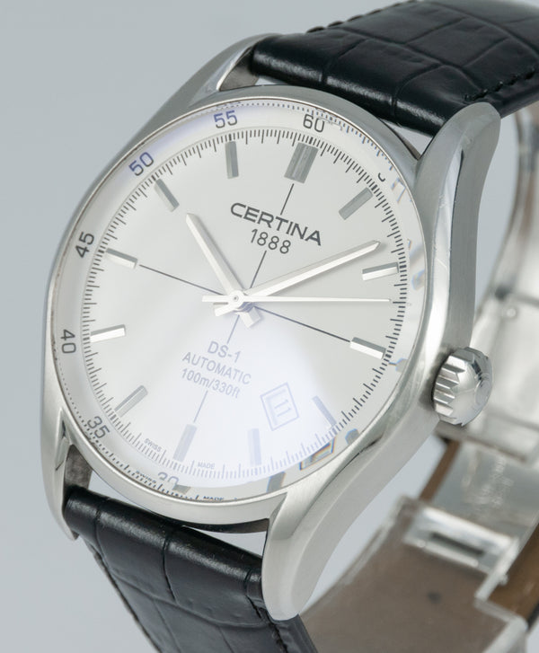 Certina DS-1 Automatic Steel White Dial Ref: C006407A