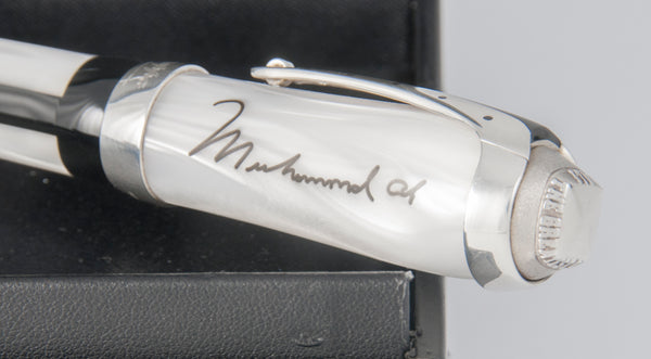 Montegrappa Muhammad Ali Sterling Silver Rollerball Pen Limited Edition