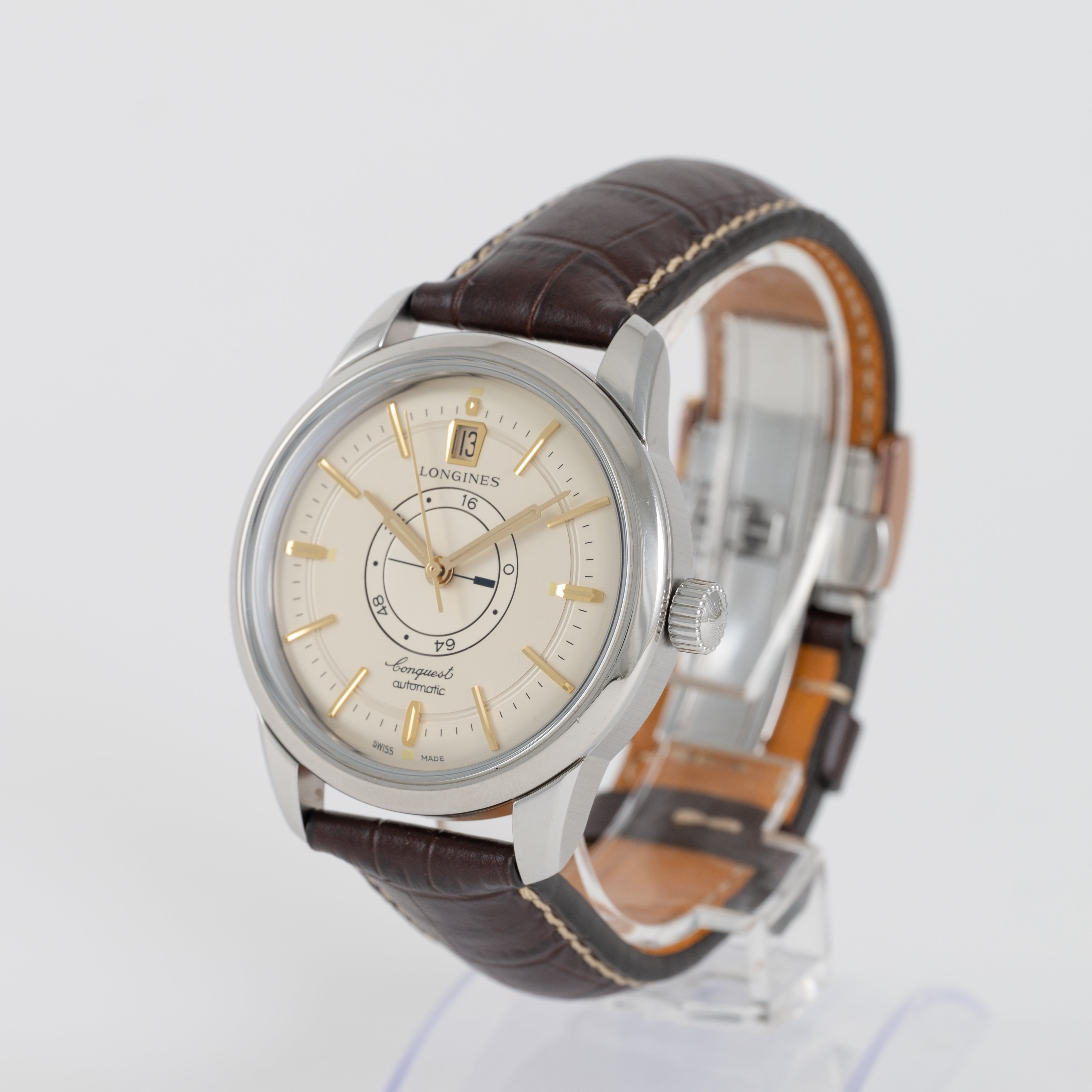 Longines Conquest Heritage Central Power Reserve Ref: L16484782 L1.648.4.78.2