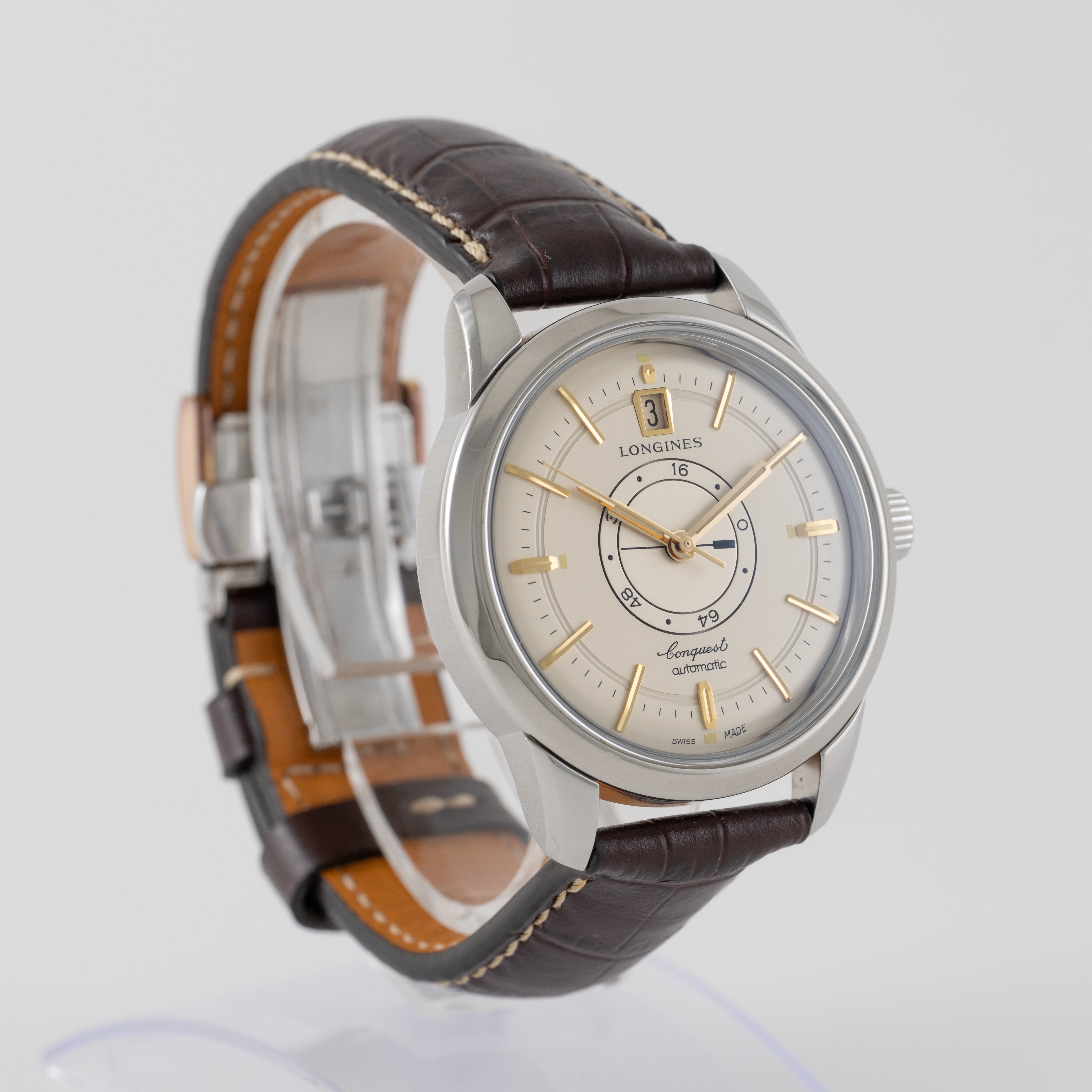 Longines Conquest Heritage Central Power Reserve Ref: L16484782 L1.648.4.78.2