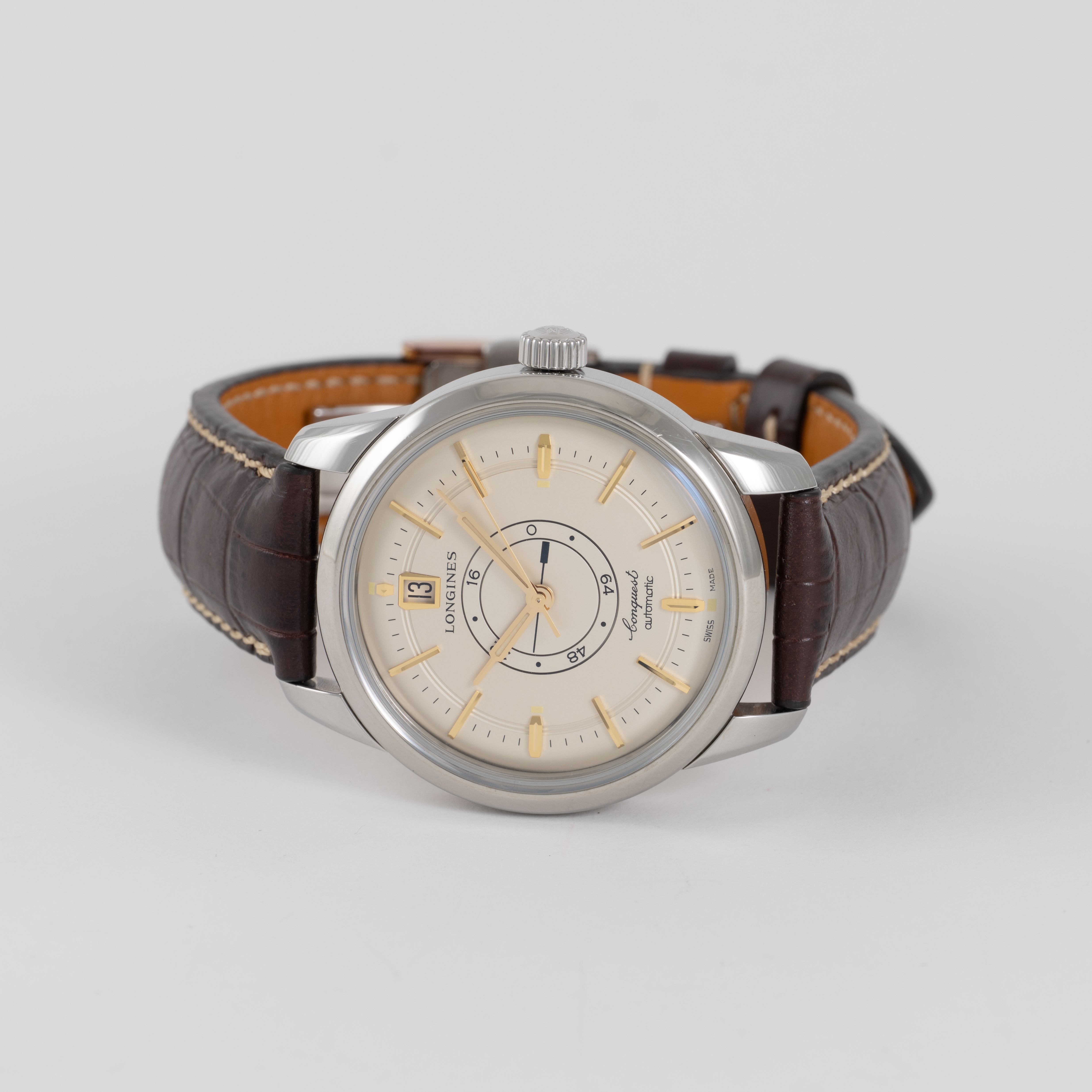 Longines Conquest Heritage Central Power Reserve Ref: L16484782 L1.648.4.78.2