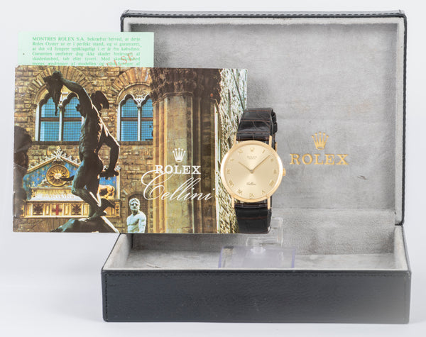 Rolex Cellini Yellow Gold 18k Ref: 4112
