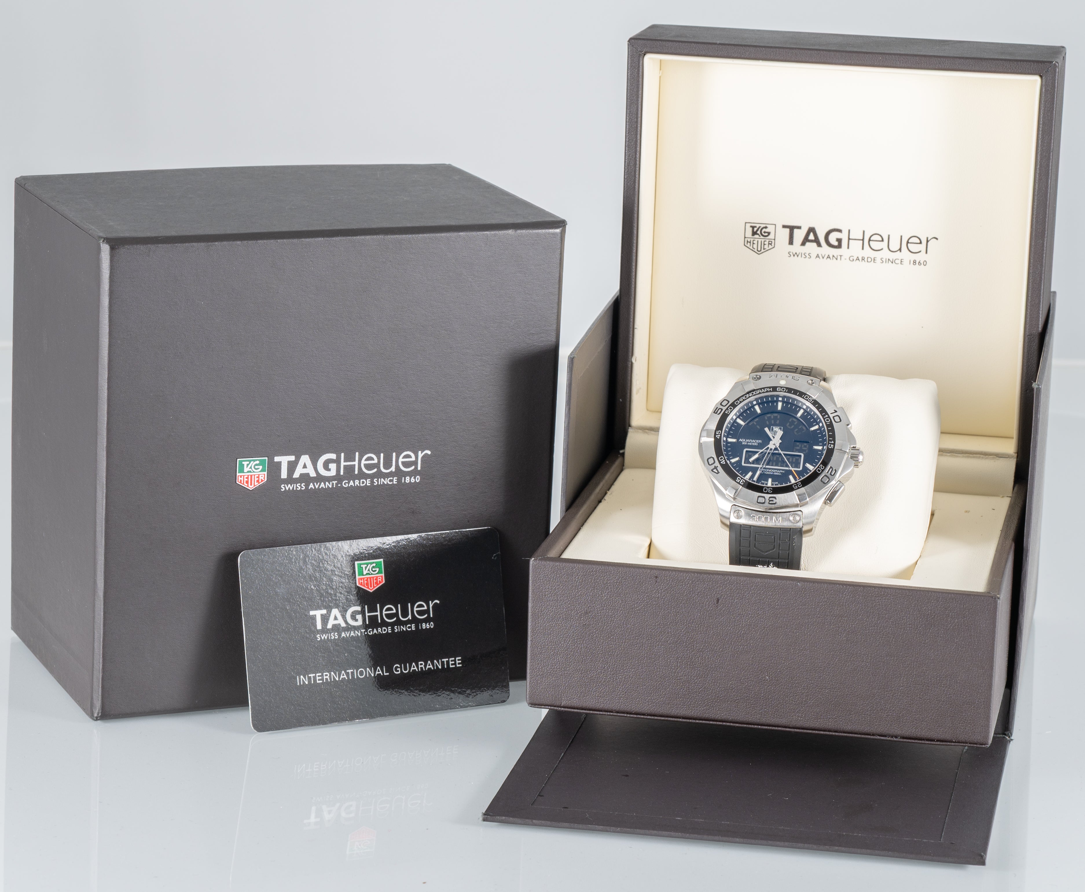 Tag Heuer Aquaracer Chronotimer Ref: CAF1010.BA0821