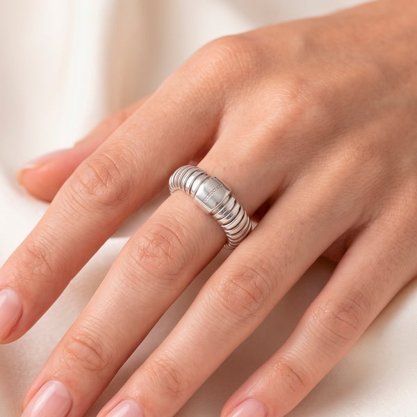 Anillo Aristocrazy Tubogas de plata 925