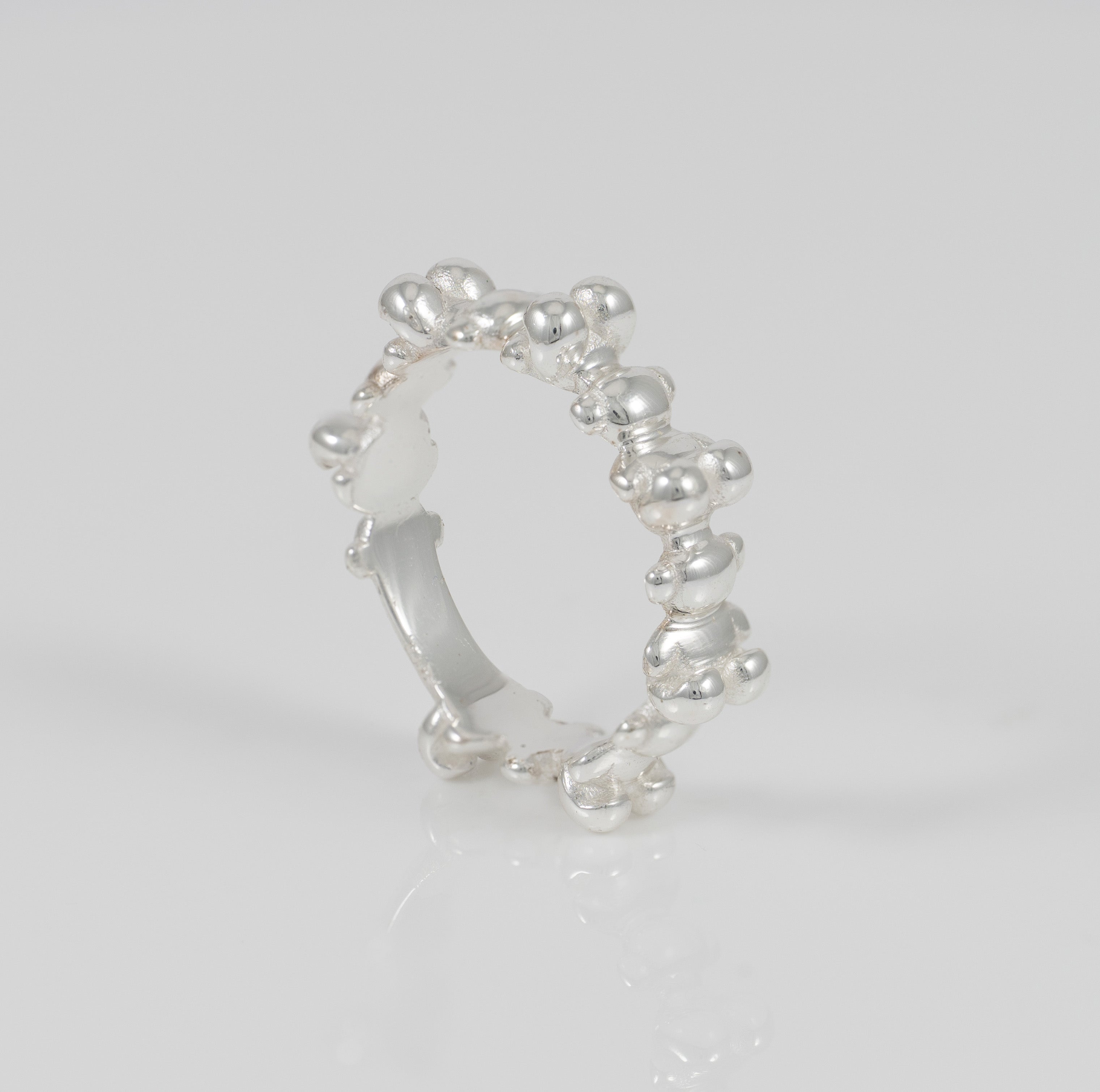 Anillo Tous de plata 925 motivos oso Bold Bear