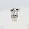Anillo Tous en plata 925 con gemas Join