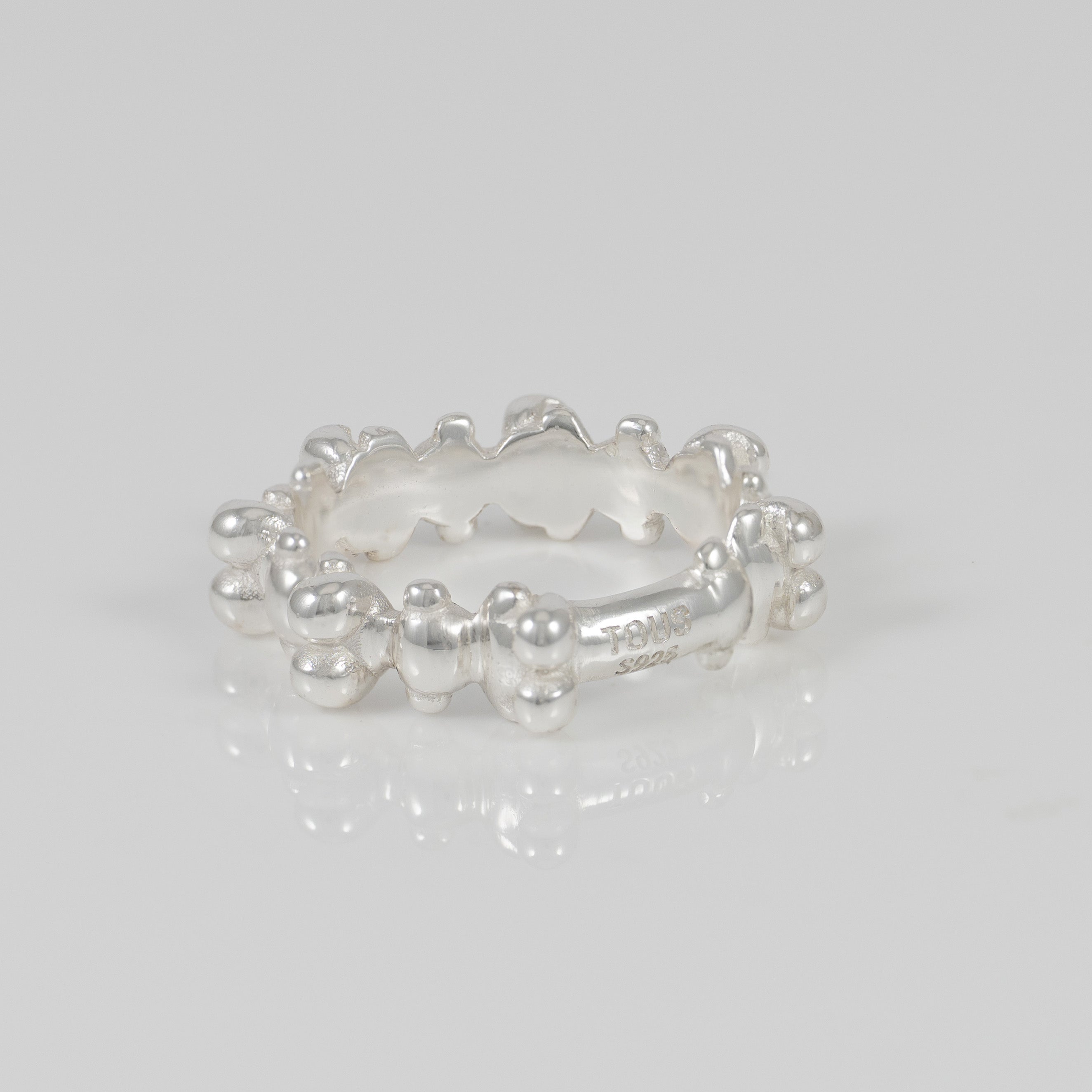 Anillo Tous de plata 925 motivos oso Bold Bear