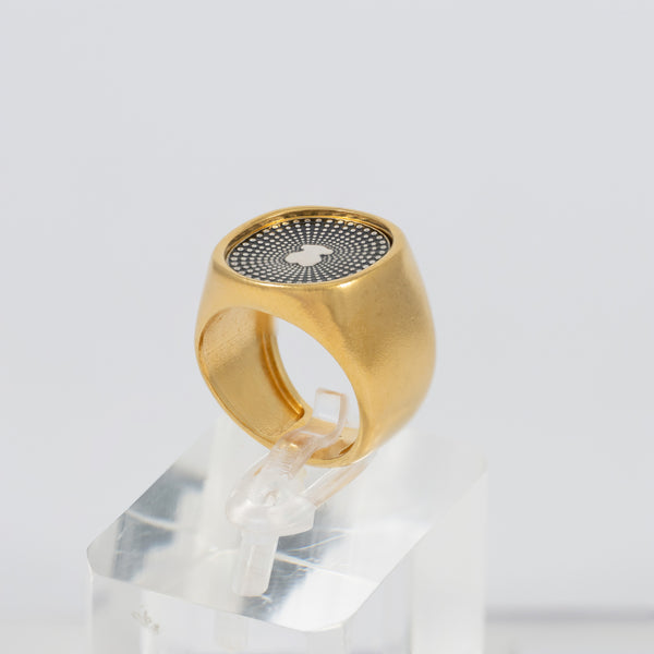 Anillo Tous en plata Vermeil bicolor Oursin