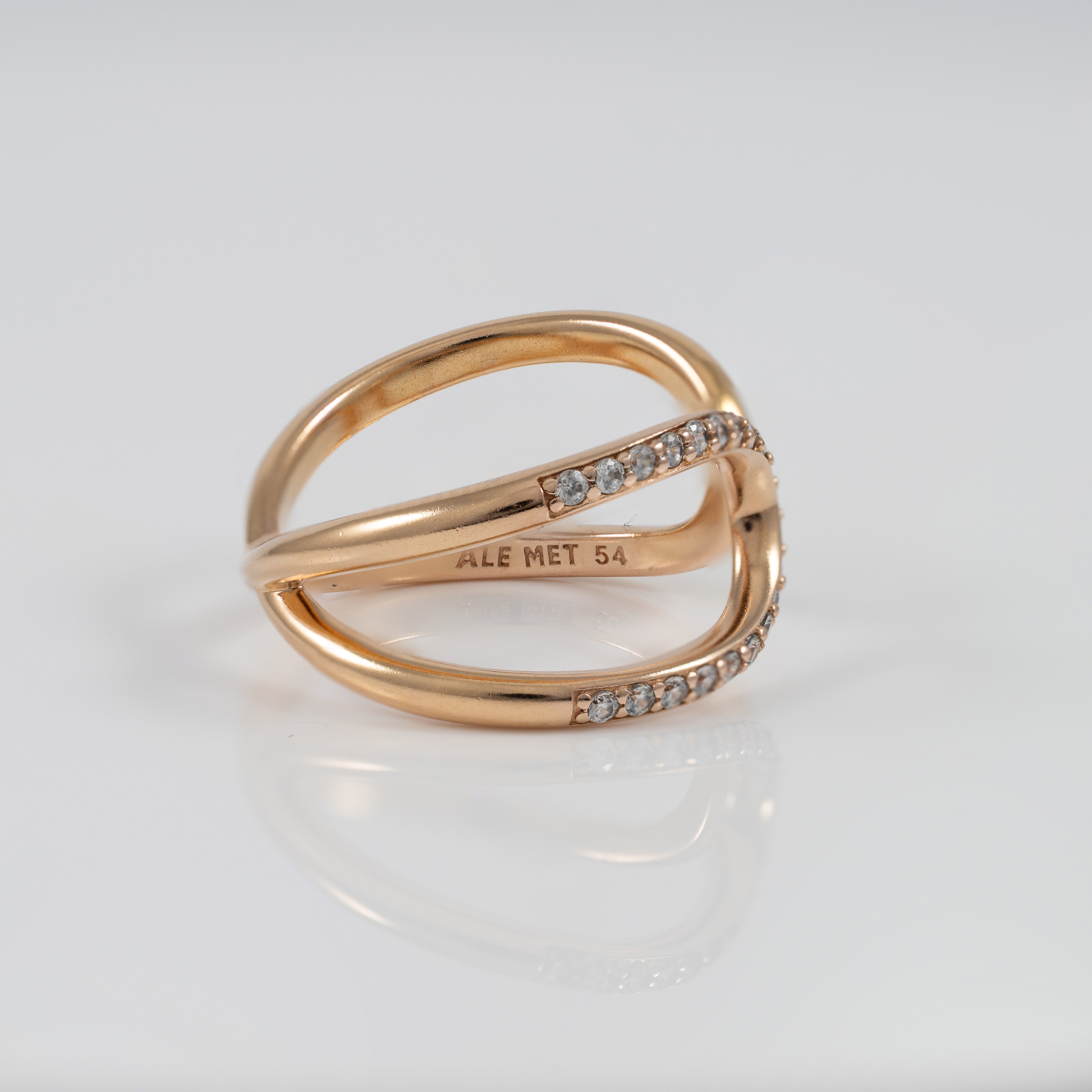 Anillo Abierto  Pandora de plata Vermeil Infinito