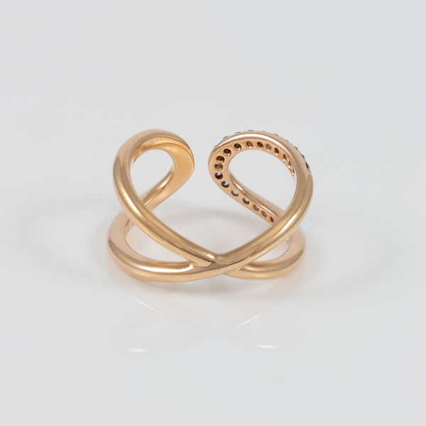 Anillo Abierto  Pandora de plata Vermeil Infinito