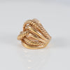 Anillo  Aristocrazy Mimbratta en plata vermeil
