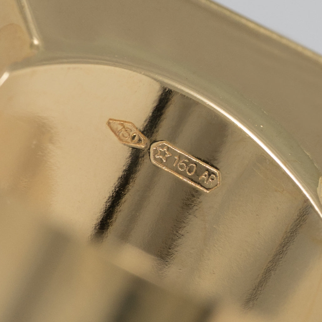 Anillo de oro 18k 750