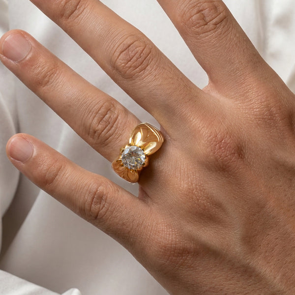 Anillo de oro 18k 750