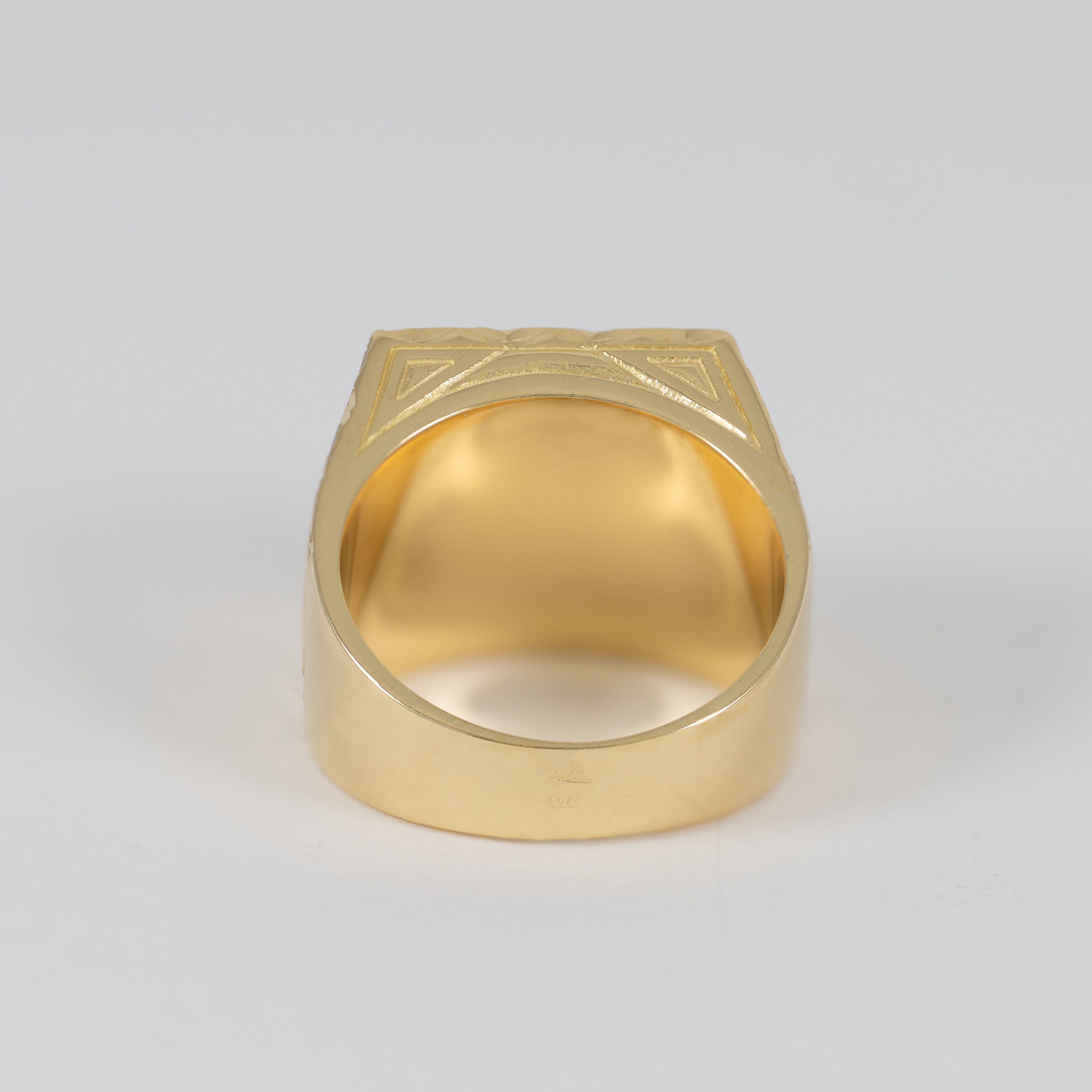 Anillo caballo de oro 18k 750