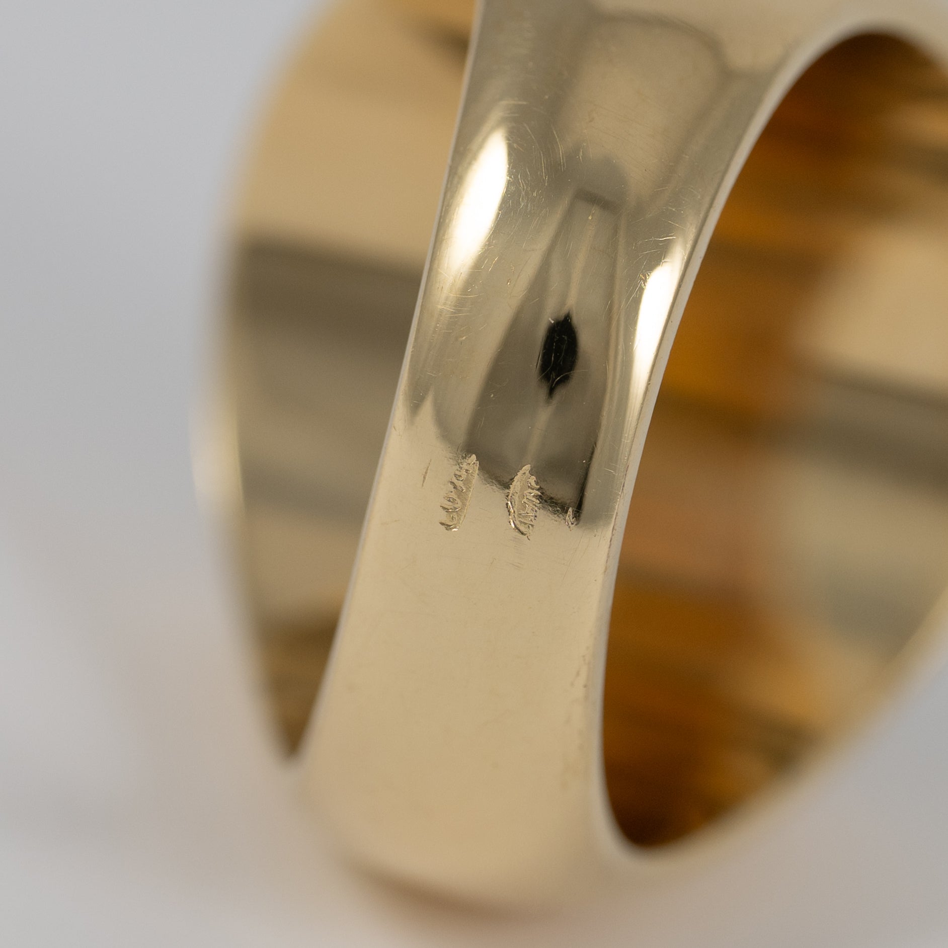 Anillo corona de oro 18k 750