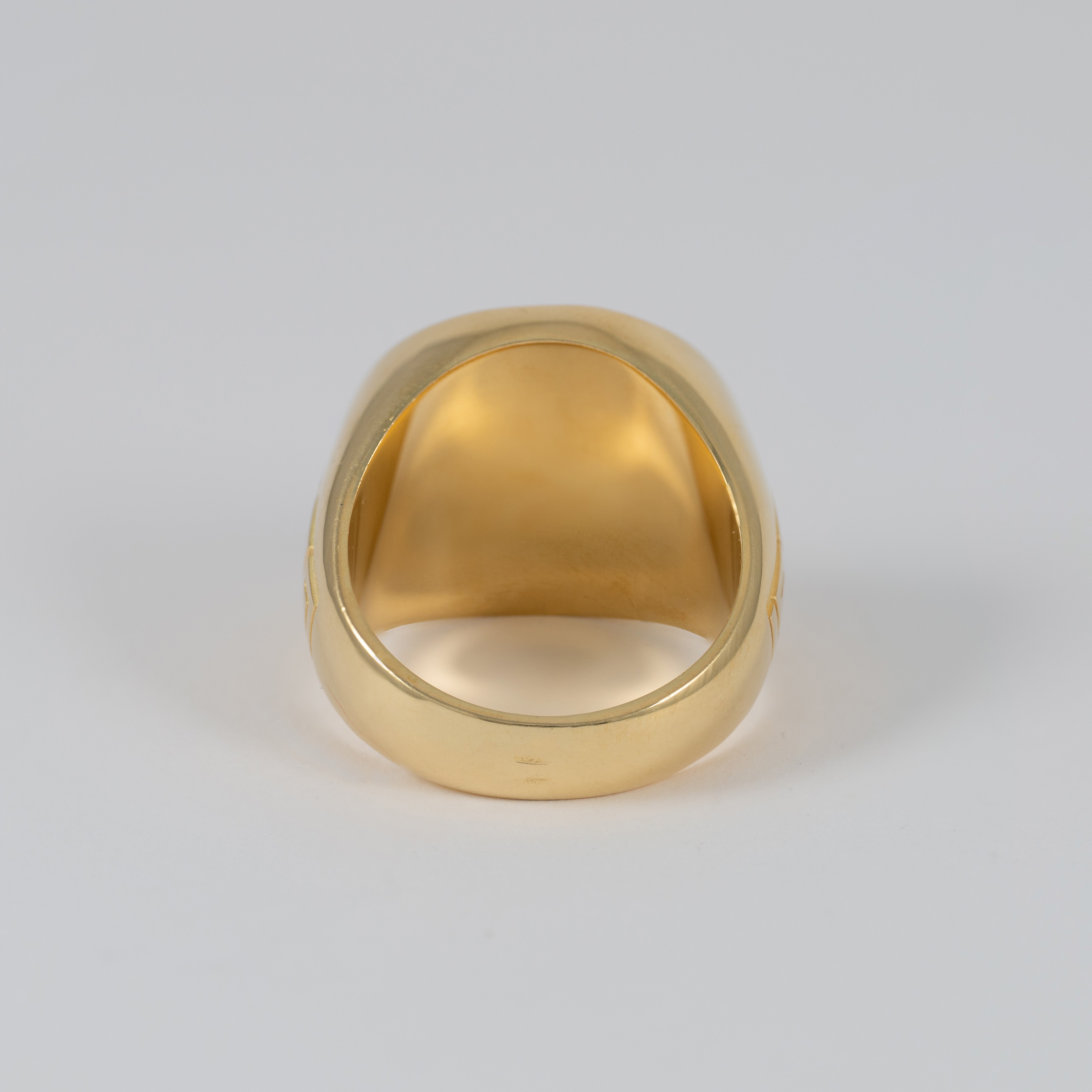Anillo corona de oro 18k 750