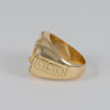 Anillo corona de oro 18k 750