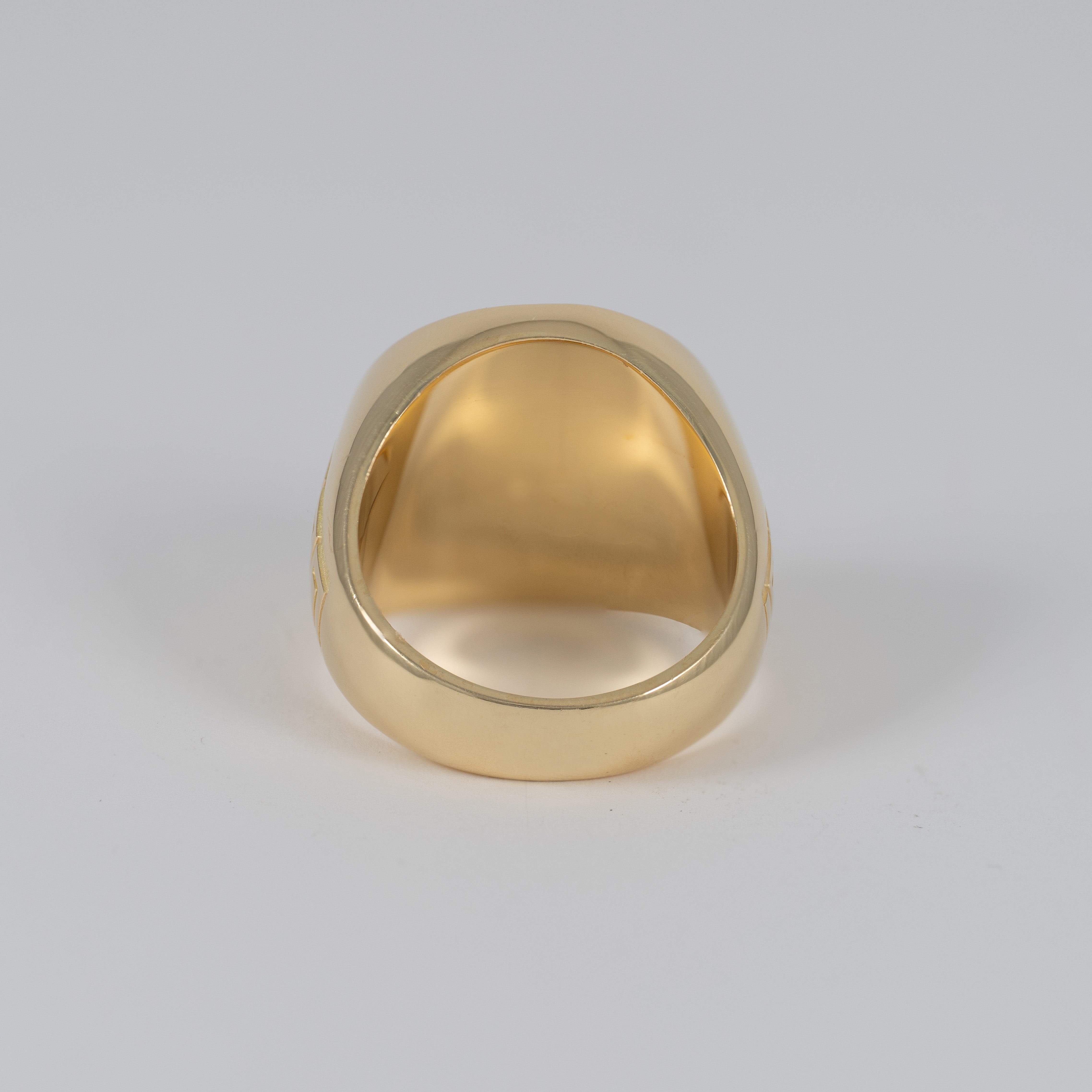 Anillo corona de oro 18k 750