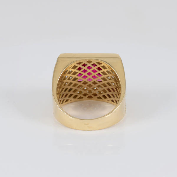 Anillo de oro 18k 750