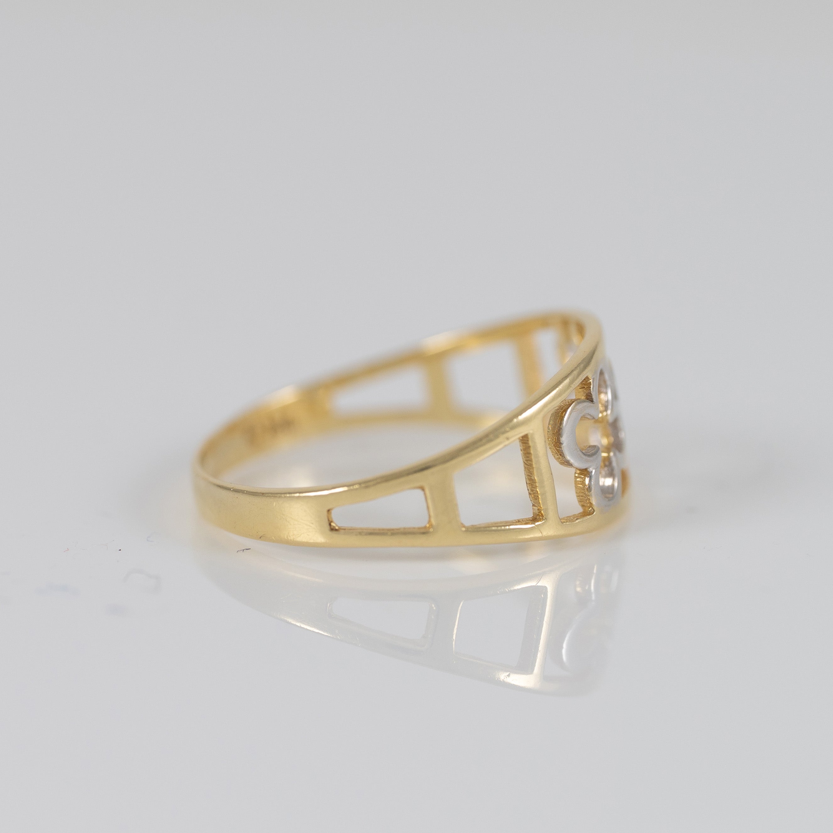 Anillo oro 18k 750