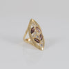 Anillo lanzadera de oro 18k 750