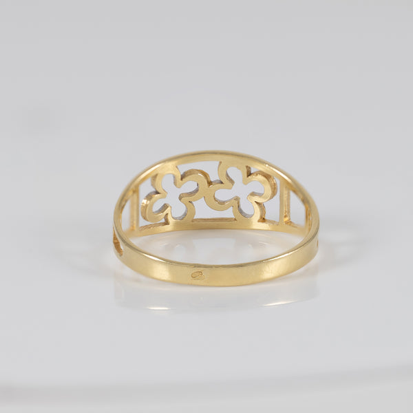 Anillo oro 18k 750
