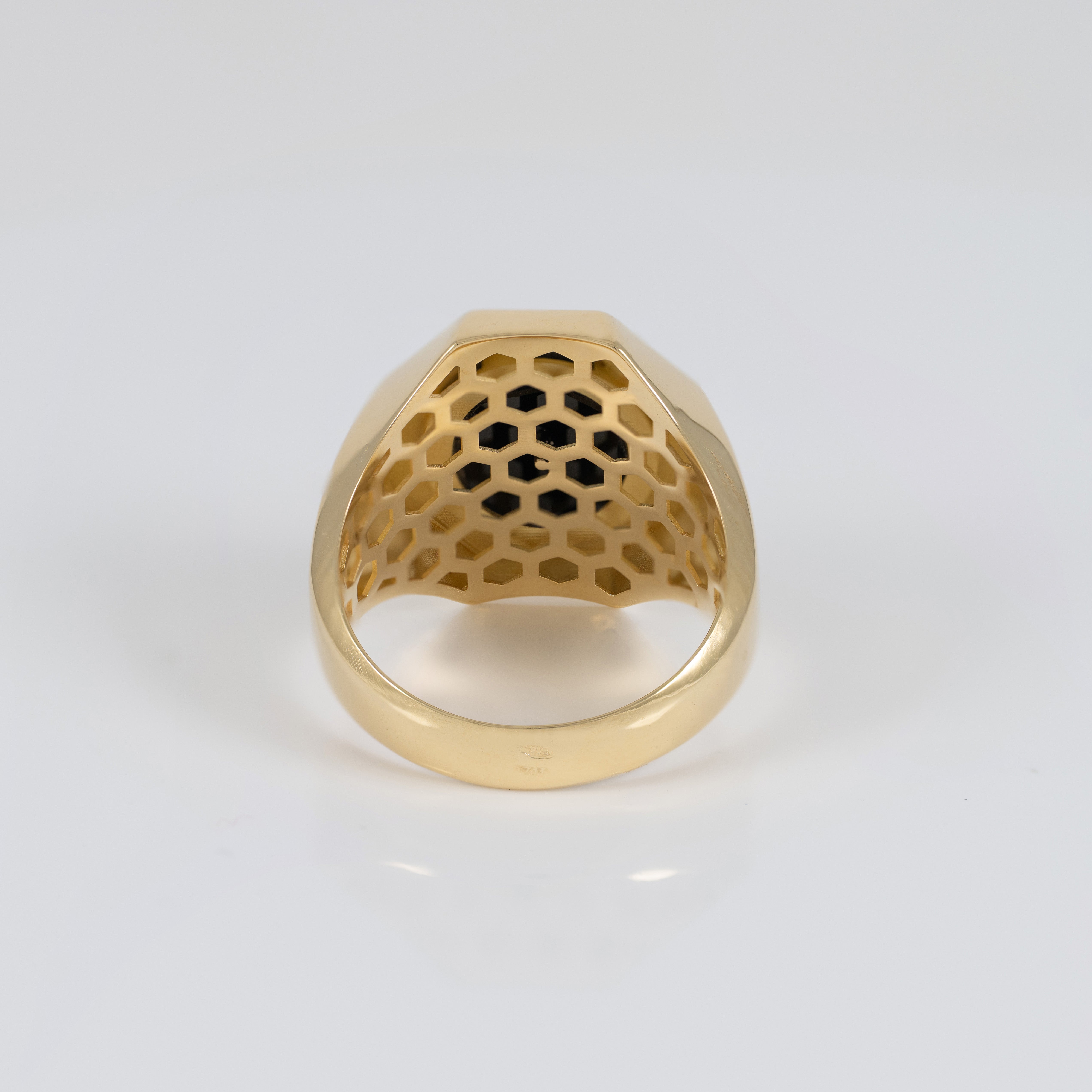 Anillo corona de oro 18k 750