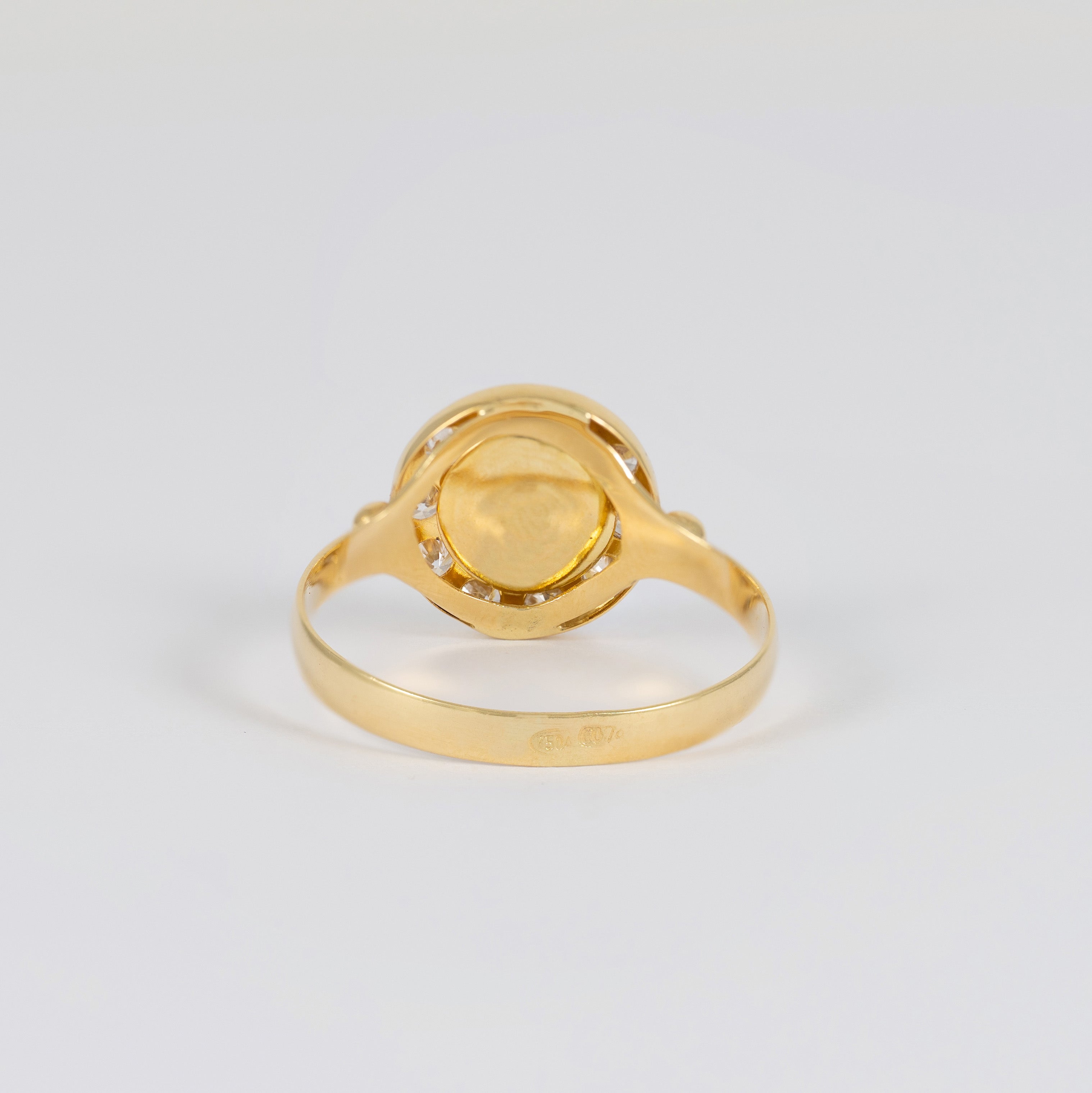 Anillo de oro 18k 750