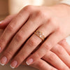 Anillo oro 18k 750