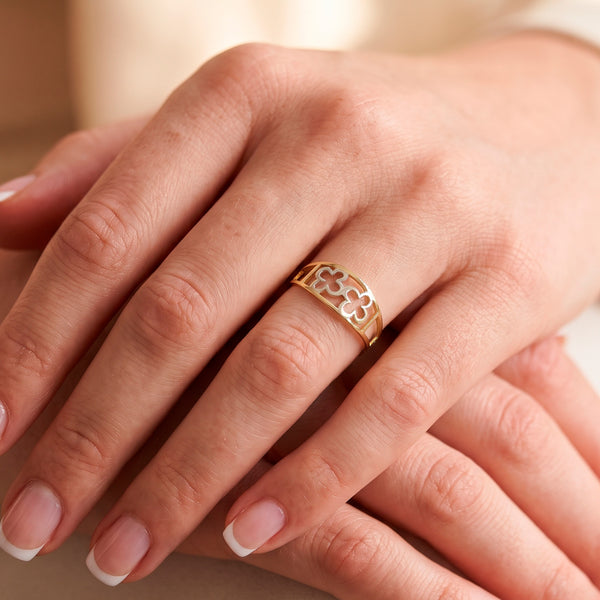 Anillo oro 18k 750