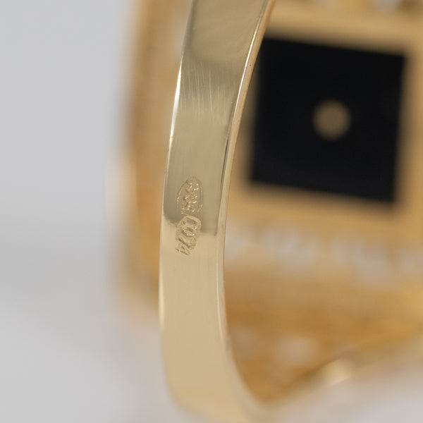 Anillo de oro 18k 750