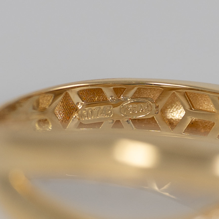 Anillo de oro 18k 750