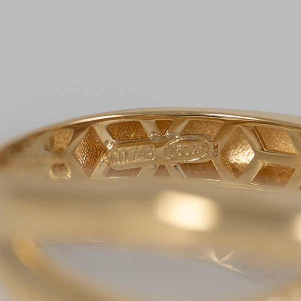Anillo de oro 18k 750