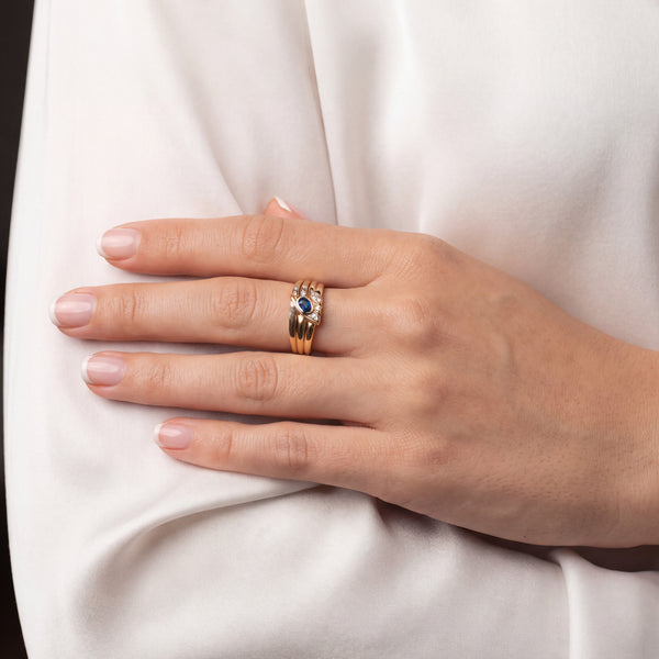 Anillo de oro 18k