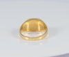 Anillo Dólar de oro amarillo 18k