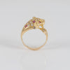Anillo pantera oro 18k 750