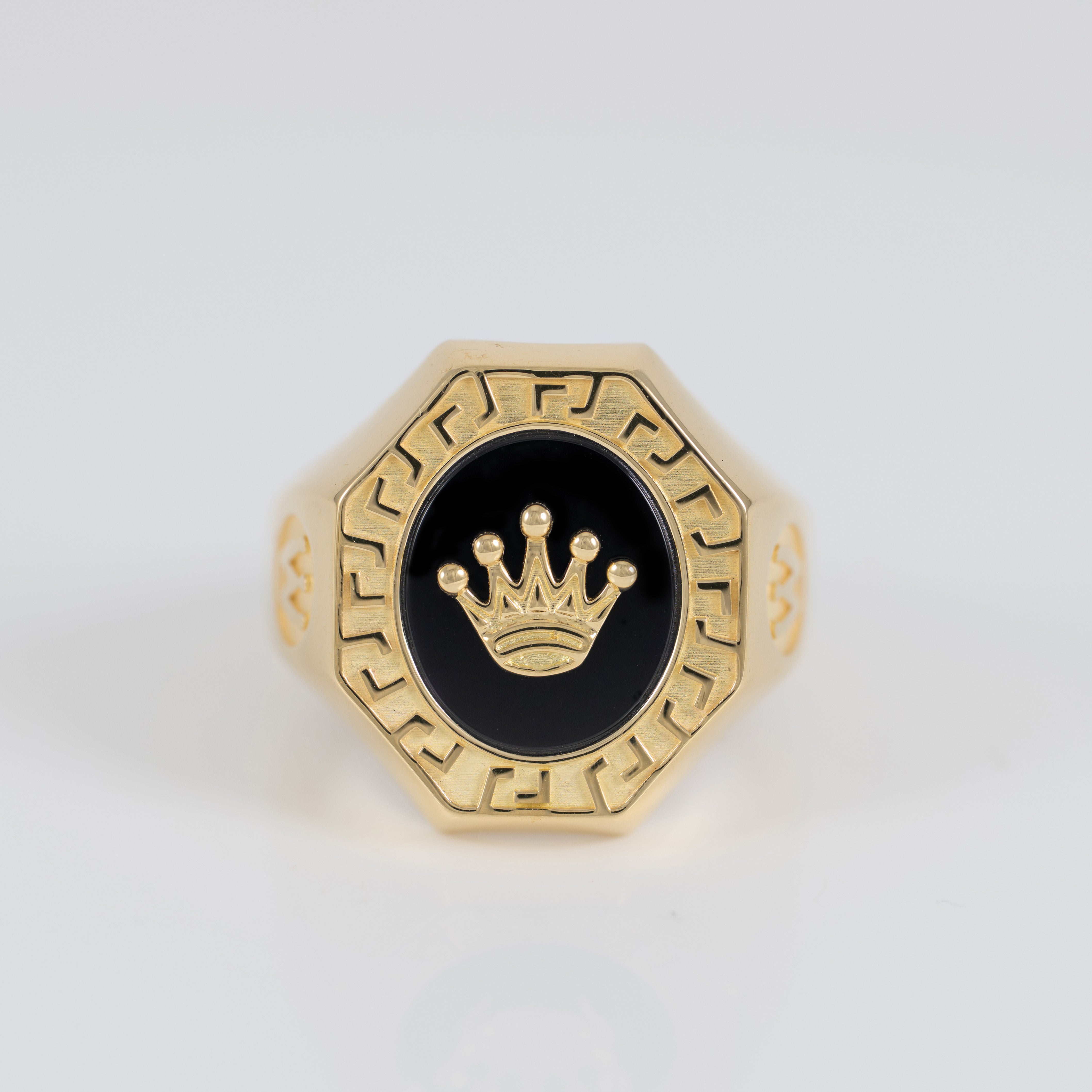 Anillo corona de oro 18k 750