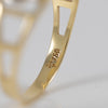 Anillo oro 18k 750
