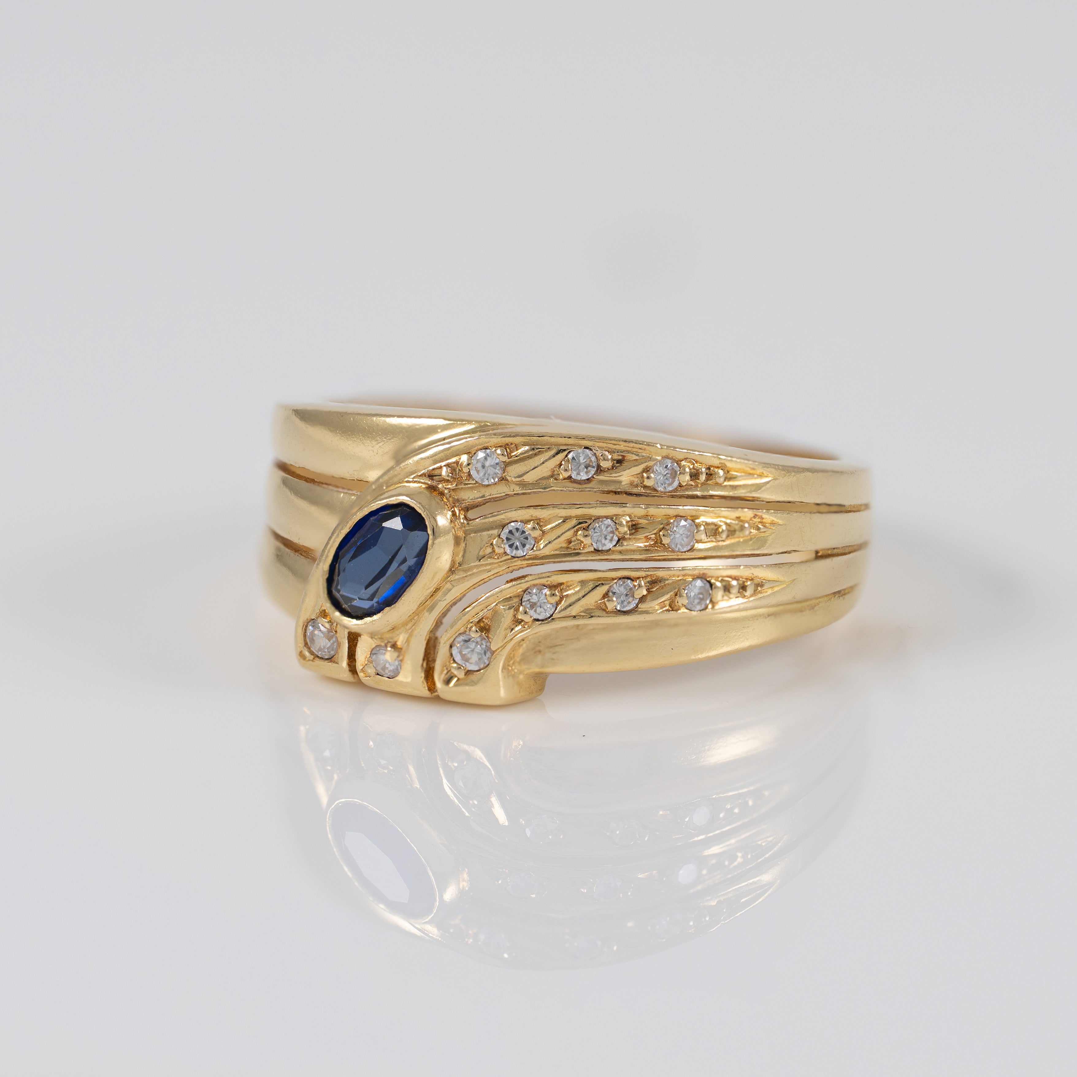 Anillo de oro 18k