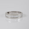 Anillo oro blanco 18k con brillantes