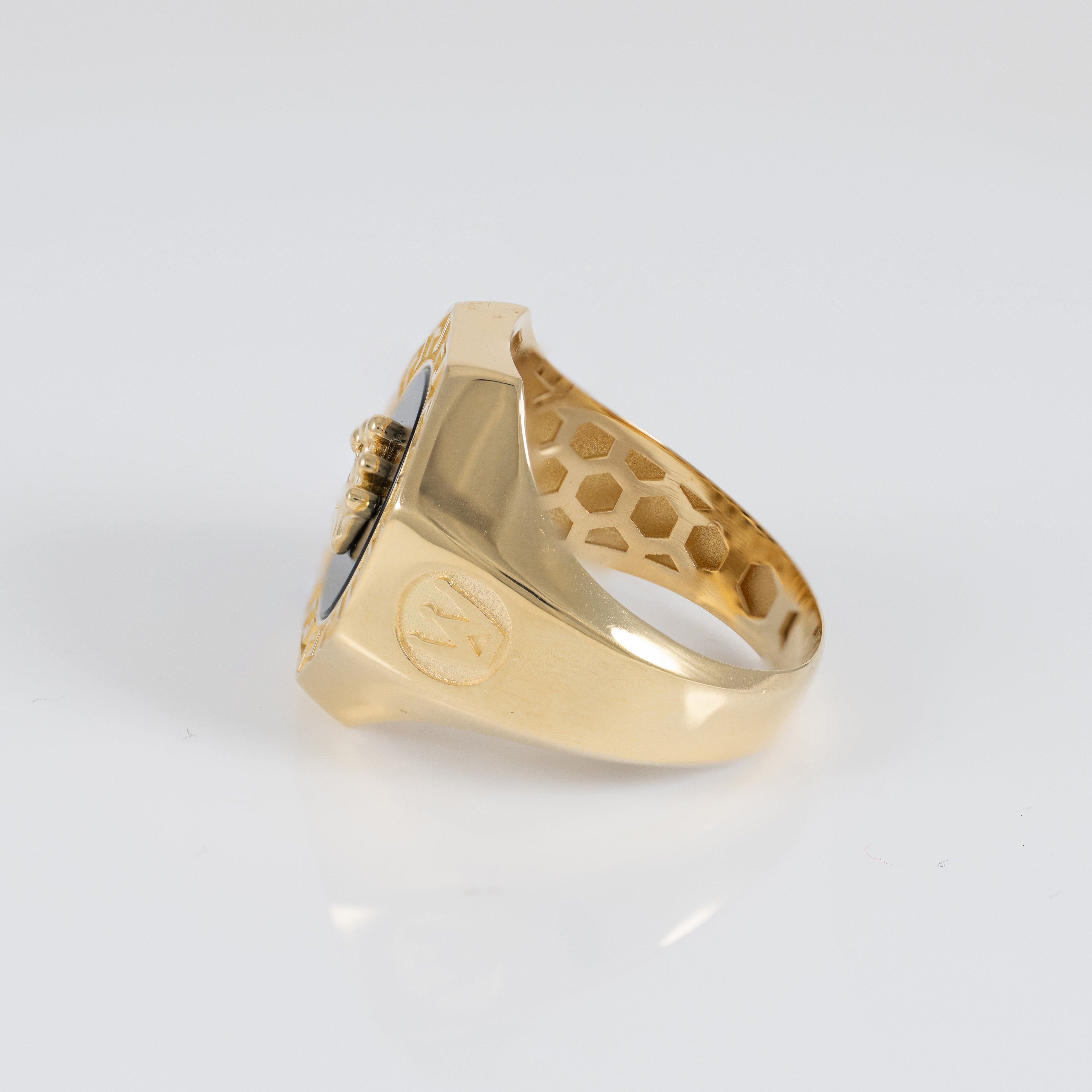 Anillo corona de oro 18k 750